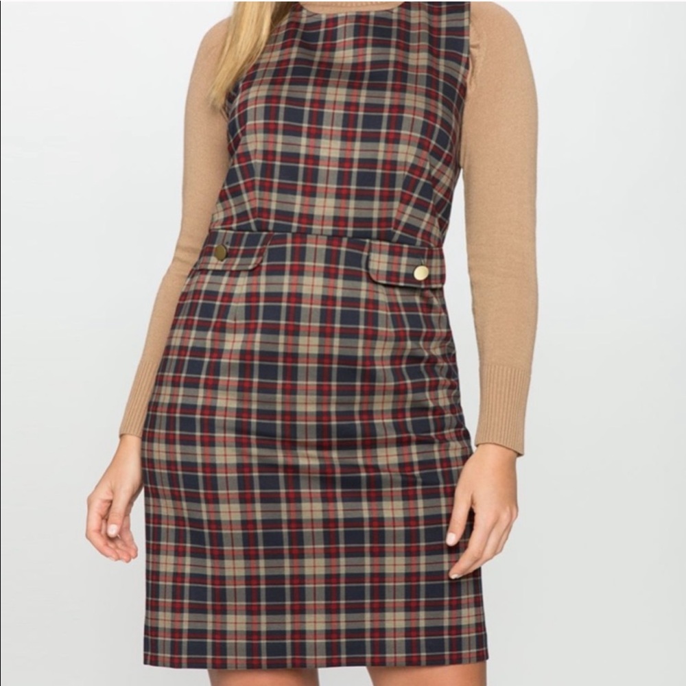 Eloquii Plaid Dress